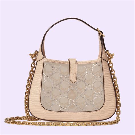 gucci crystal jackie|gucci jackie bags.